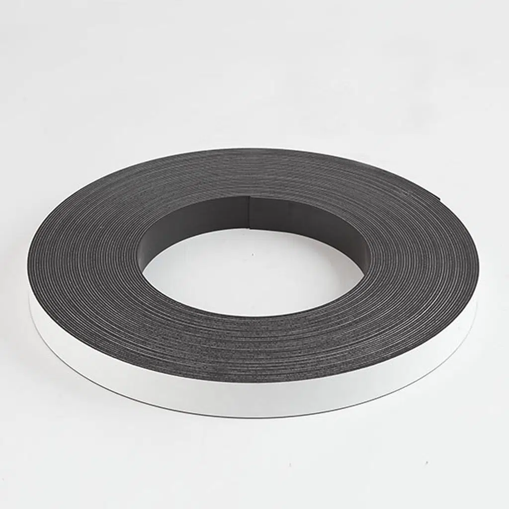 Magnetic Tape Roll with Adhesive Backing (0.5 Inch x 12 Feet, 1